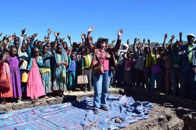 Willeke Wendrich Ethiopia children