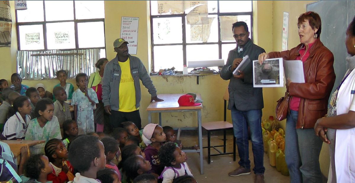 Willeke Wendrich Ethiopia school
