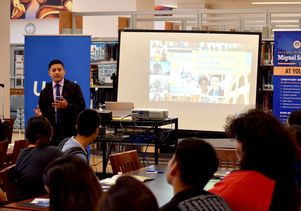 RFK UCLA Community School admissions visit Fall 2017