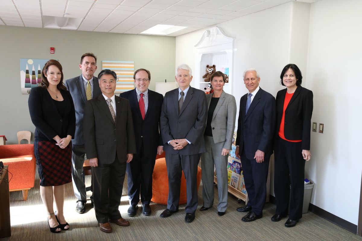 Chancellor Block at UCLA VA launch