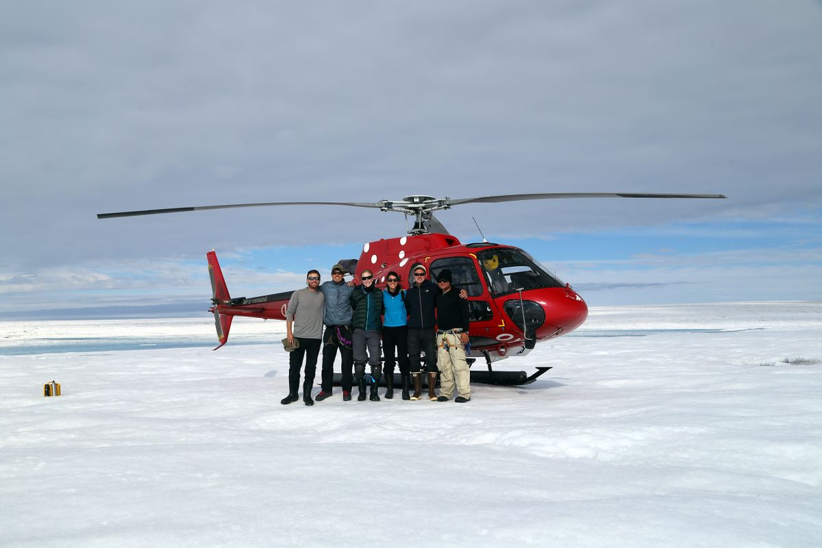 Greenland research team