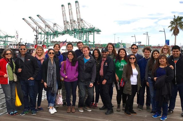UCLA Luskin Community Scholars and Goetz Wolff