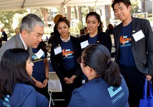 Assemblymember Al Muratsuchi and UCLA advocates