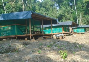 Platforms used for cooking, dining and doing research