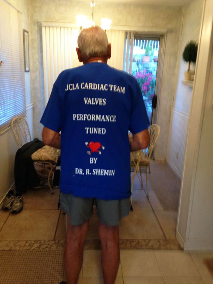 Back view of Claude Bruni