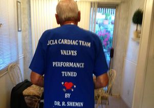 Back view of Claude Bruni