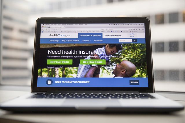 Government health care website