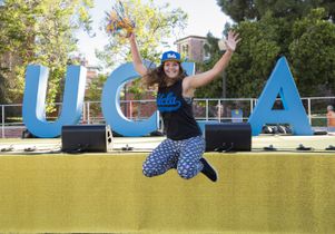 UCLA student on Bruin Day
