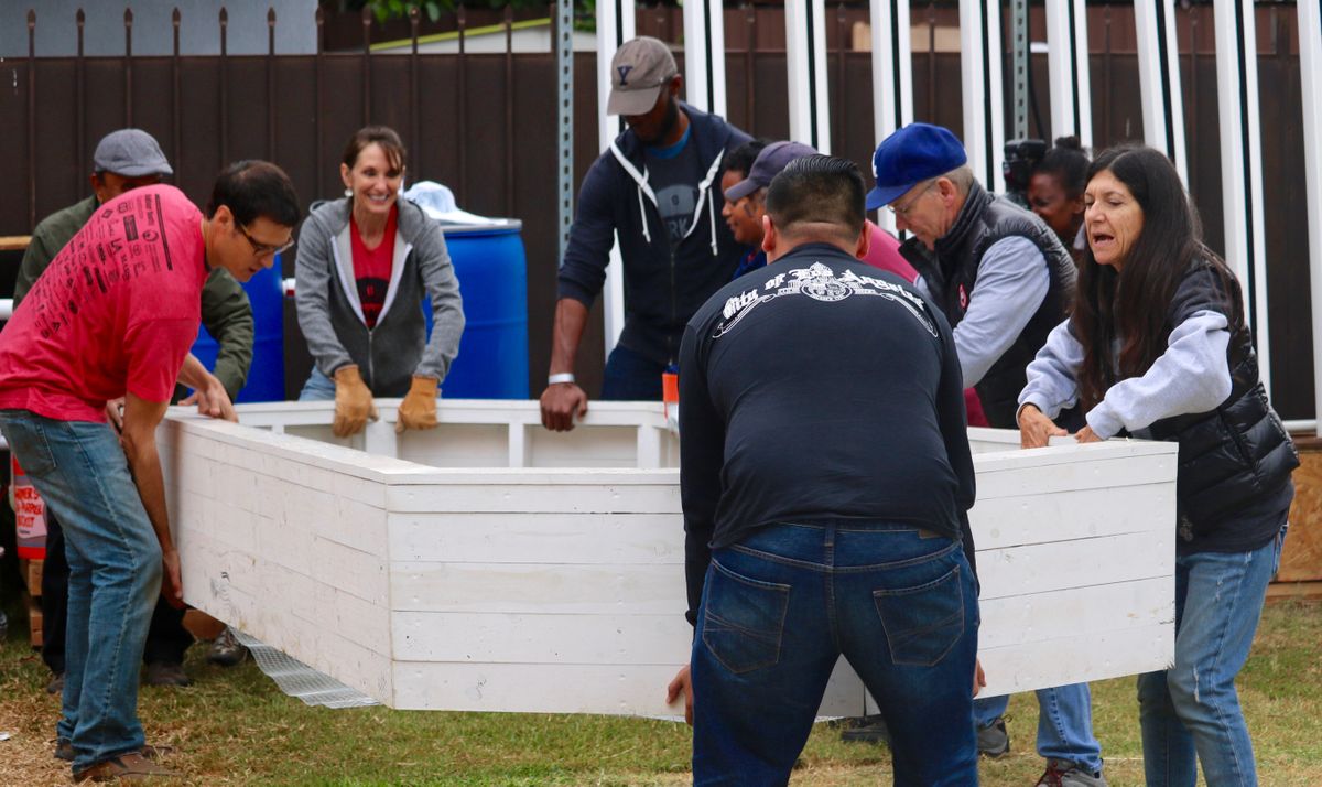 Watts community leaders and volunteers 