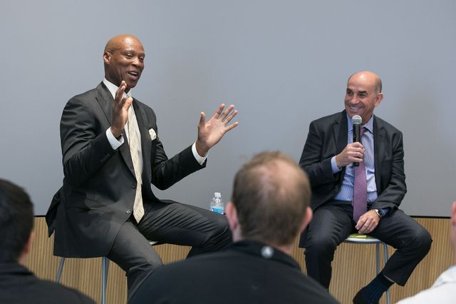 Byron Scott and Charlie Norris