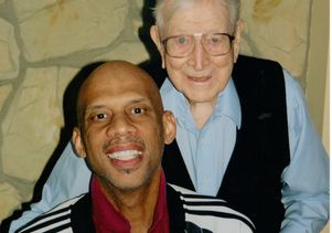 Kareem Abdul-Jabbar and John Wooden