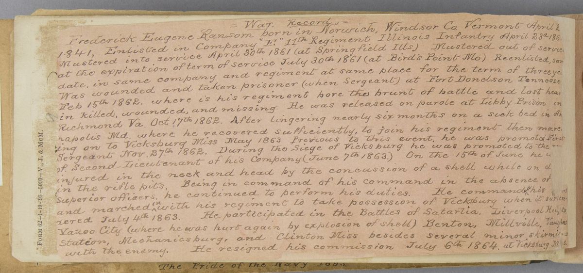 Sketchbook war record