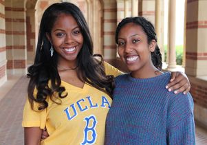 Kaylin Welsey and Ariel Mengistu