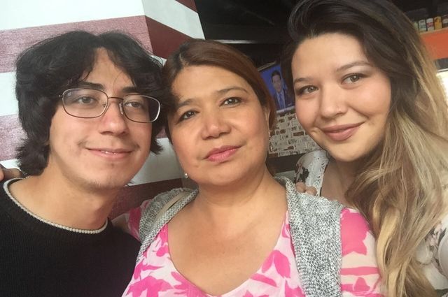 Adam, Gabriela and Danielle Abraham