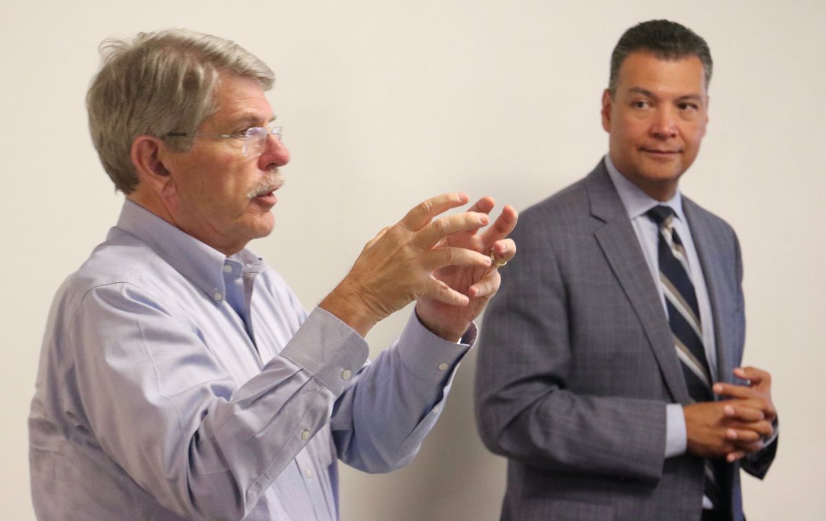 Zev Yaroslavsky and Alex Padilla