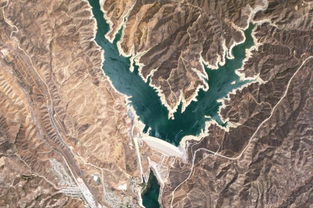 Castaic reservoir
