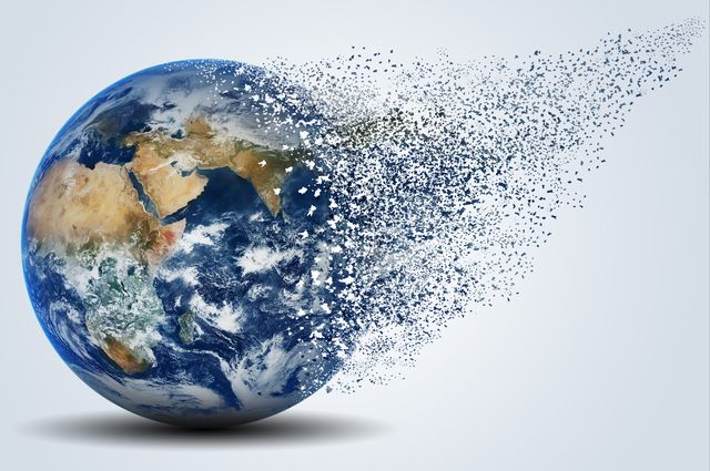 Image illustrating global catastrophe