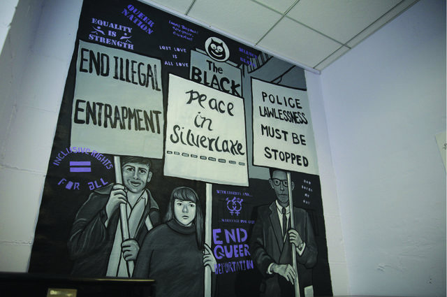 Black Cat Tavern mural