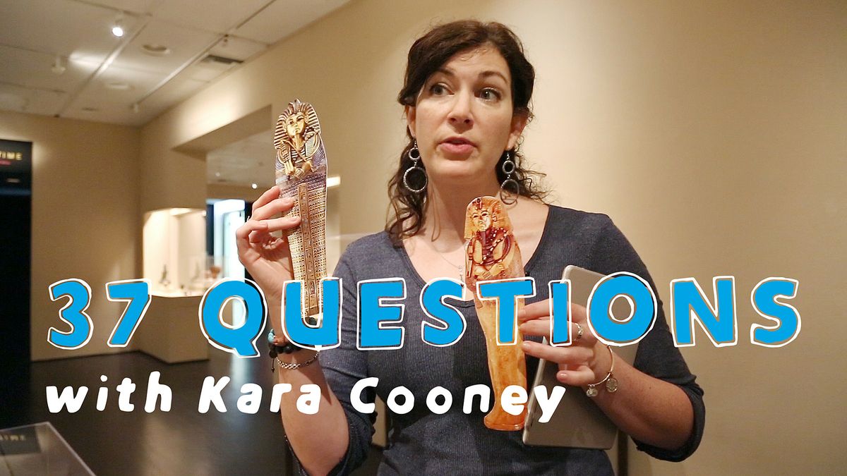 37 questions with Kara Cooney