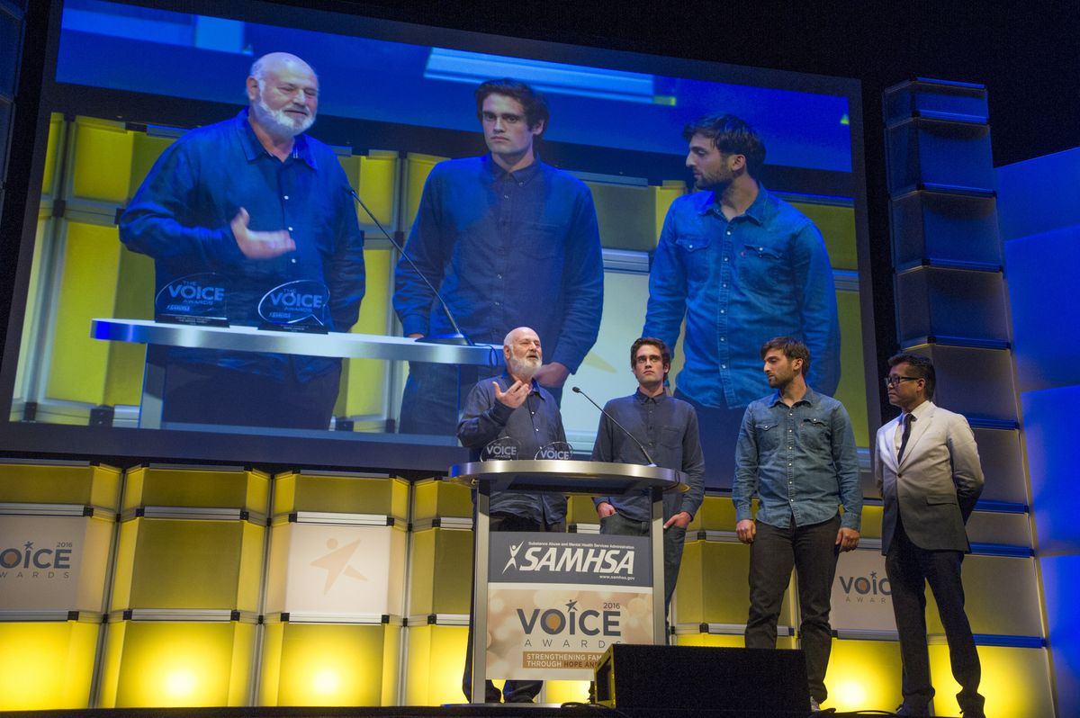Rob Reiner at the 2016 Voice Awards