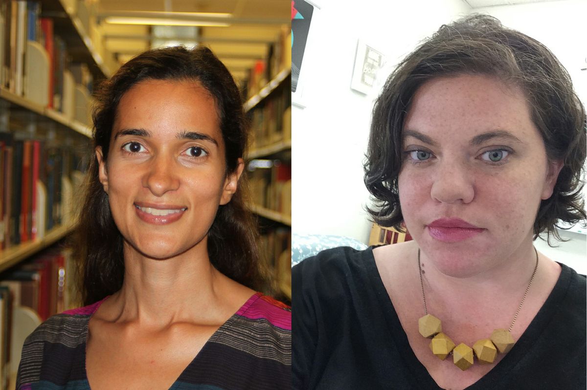 Ellen Scott and Miriam Posner