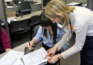 Kim Kwan and Erin Glass