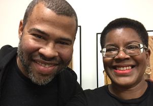 Jordan Peele and Tananarive Due
