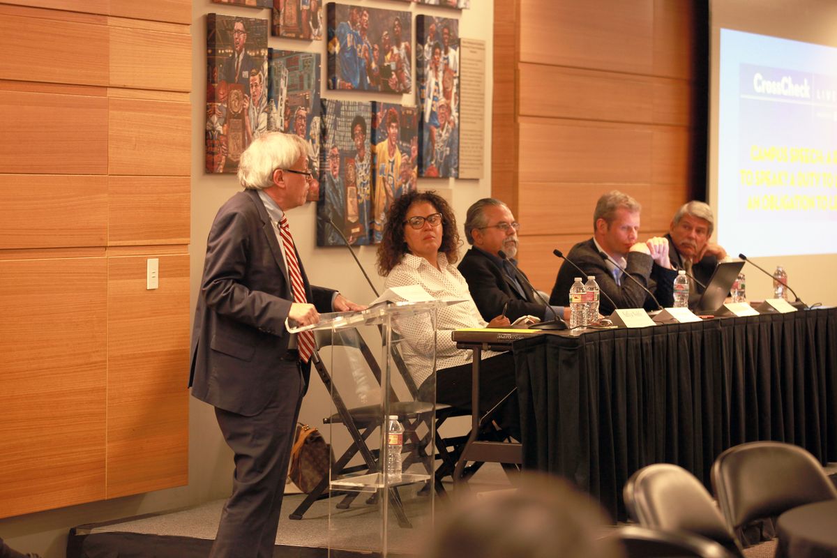 Cross Check free speech