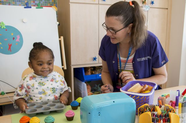 Playroom at UCLA Mattel
