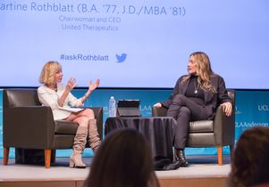 Judy Olian and Martine Rothblatt