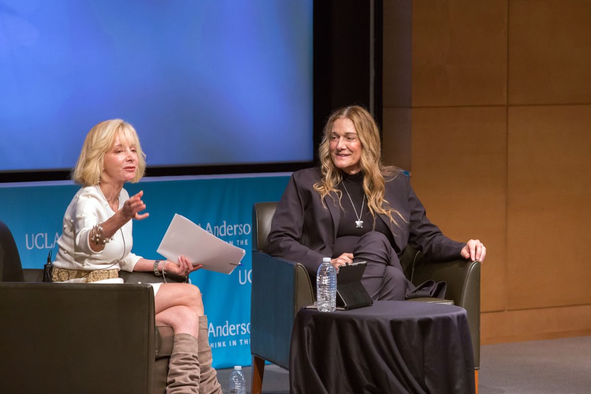 Judy Olian and Martine Rothblatt