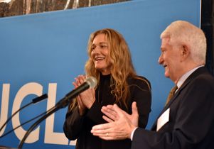 Martine Rothblatt and Gene Block