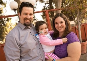 Skye and her parents