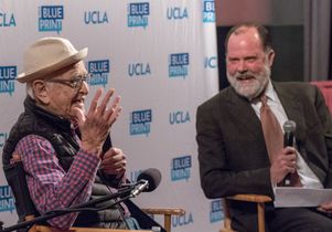 Norman Lear and Jim Newton