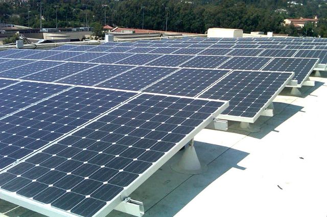 Ackerman solar panels