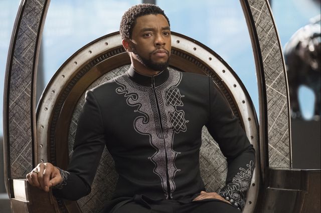 Chadwick Boseman in Black Panther