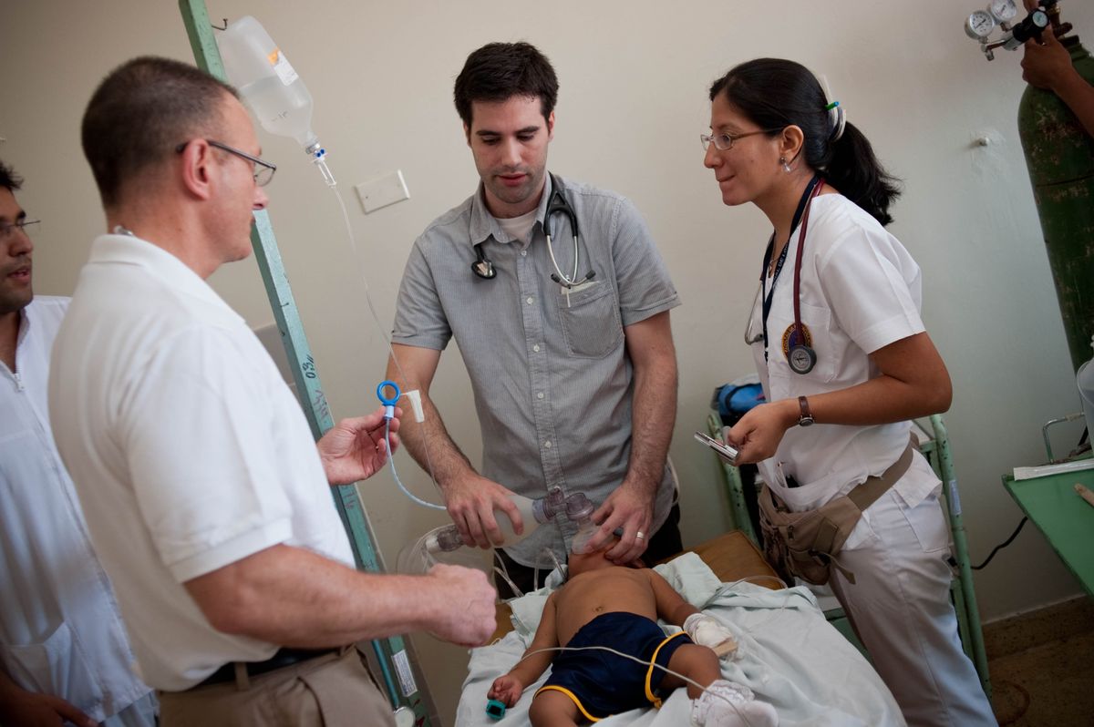 Dr. Ryan Coller in Peru