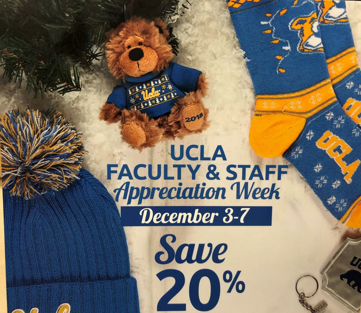 Faculty and staff appreciation week flyer
