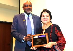 Charles Alexander and Dolores Huerta