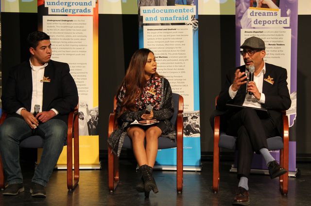 Immigration forum panelists