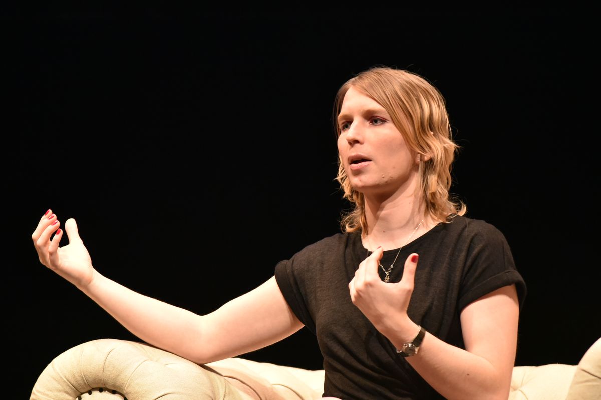 Chelsea Manning speaks at UCLA
