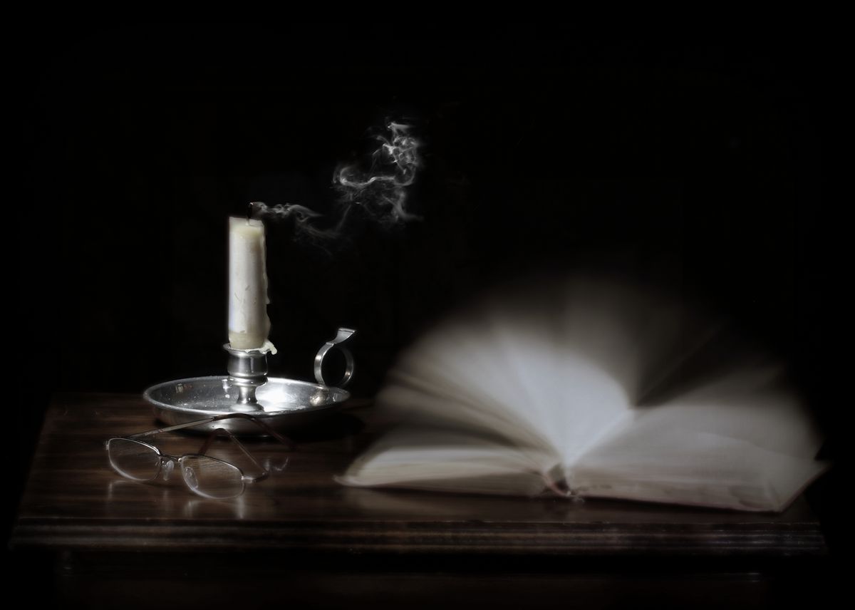 Ghostly book