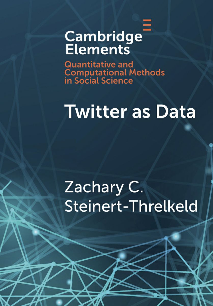 Twitter as Data BookCover