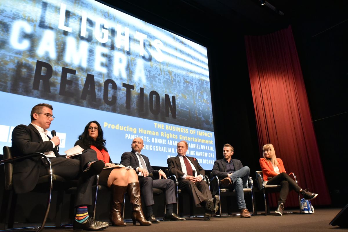 Lights. Camera. Reaction.