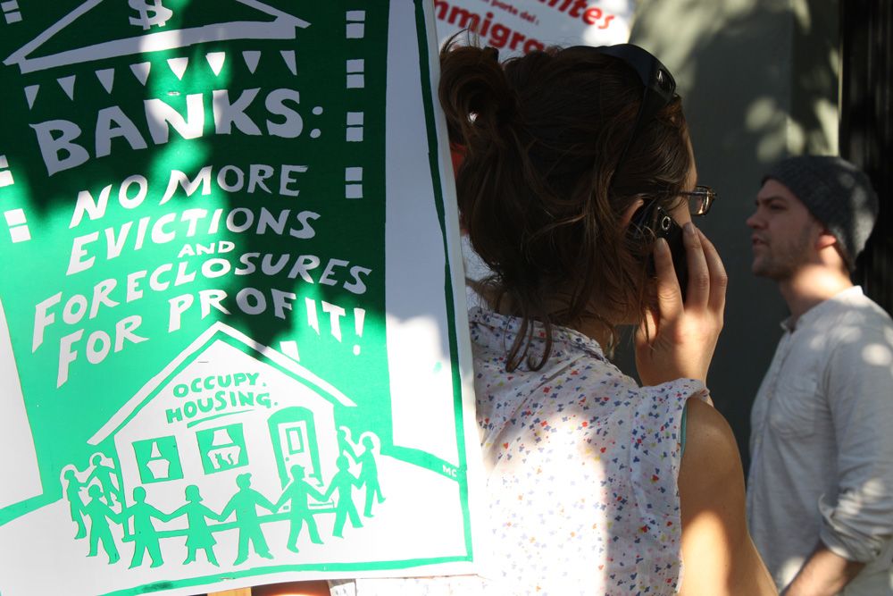 Eviction sign in San Francisco