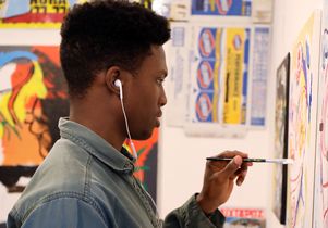 UCLA advanced painting