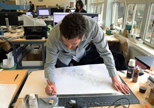 UCLA architecture student