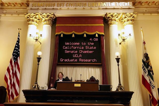 California state senate chambers