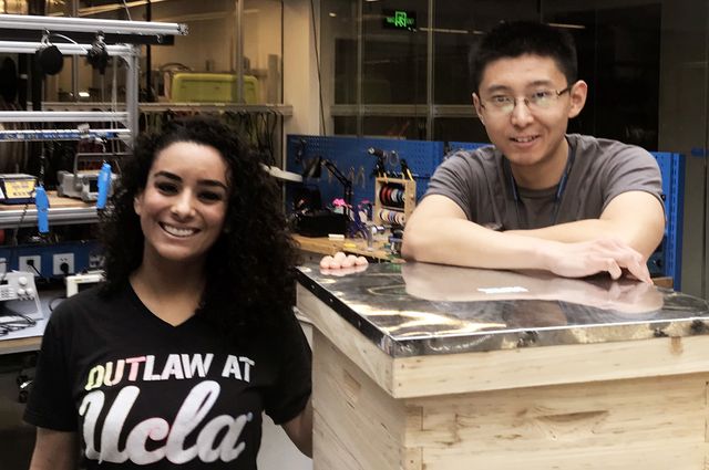 Sofia Beltran and Tim Yu