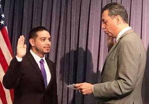 Luis Perez and Alex Padilla